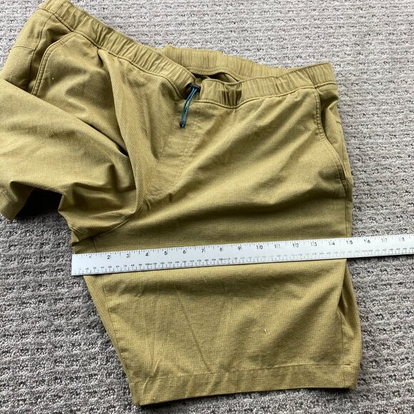 Eddie Bauer Travex Shorts Men 2XL Brown Stretch Waist Outdoor Activewear - Picture 10 of 11